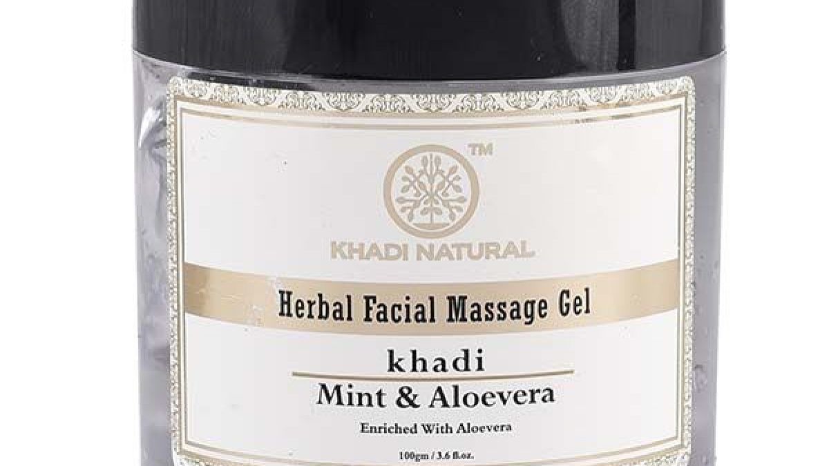 Khadi Natural Mint Aloevera Face Massage Gel Homeoved