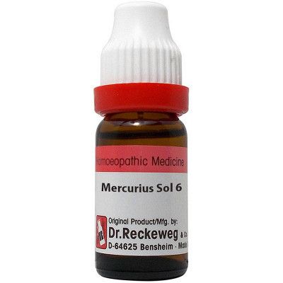 Dr. Reckeweg Mercurius Solubilis 6 CH (11ml) | Homeoved