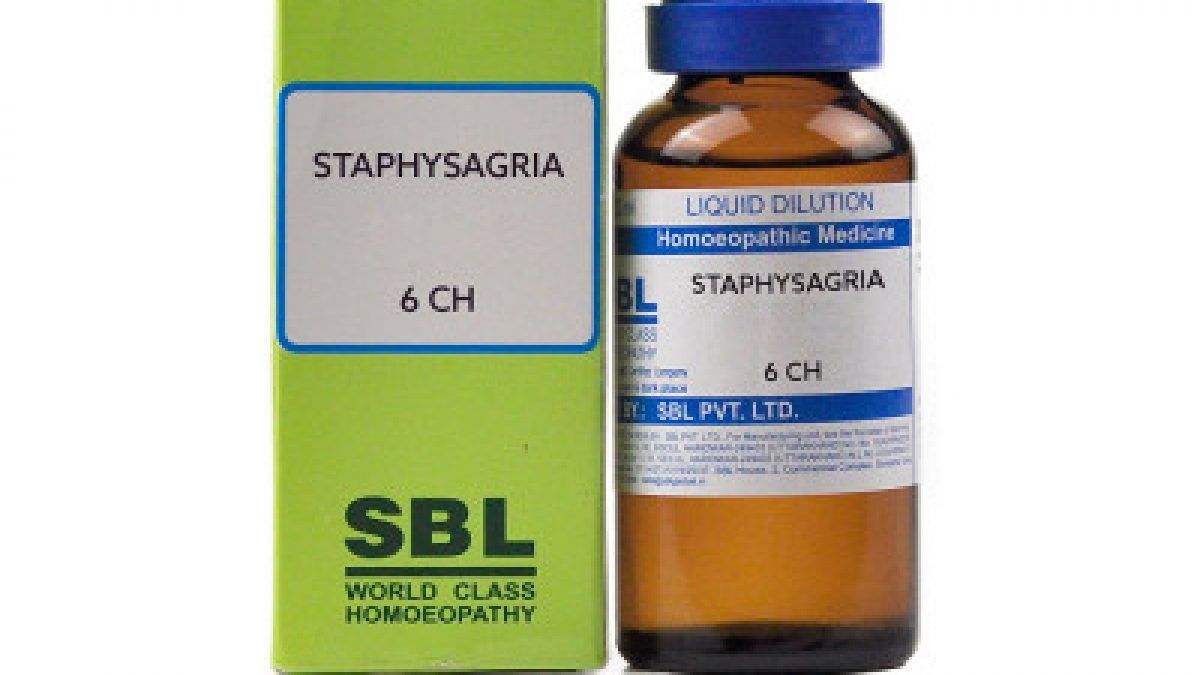 SBL Staphysagria 6 CH 30ml Homeoved