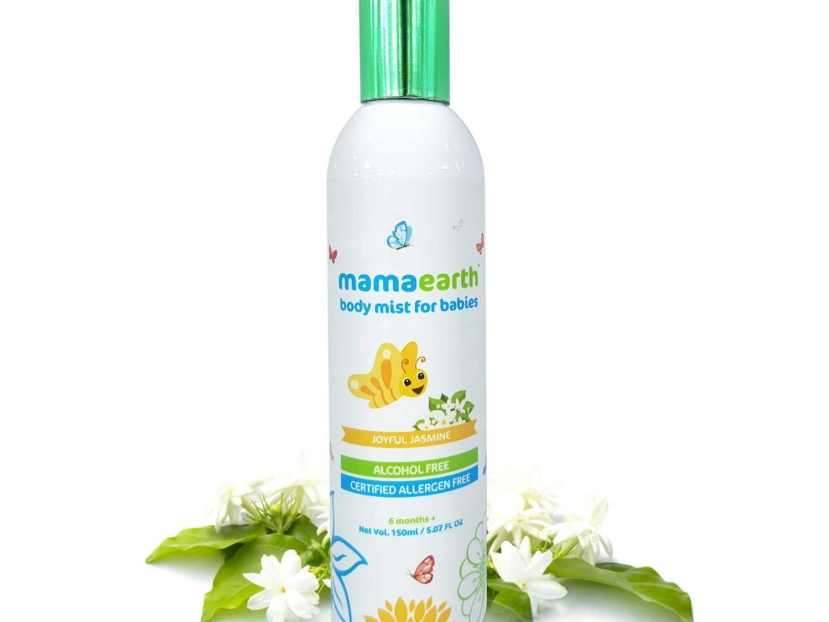 Mamaearth Joyful Jasmine Body Mist For Babies Homeoved